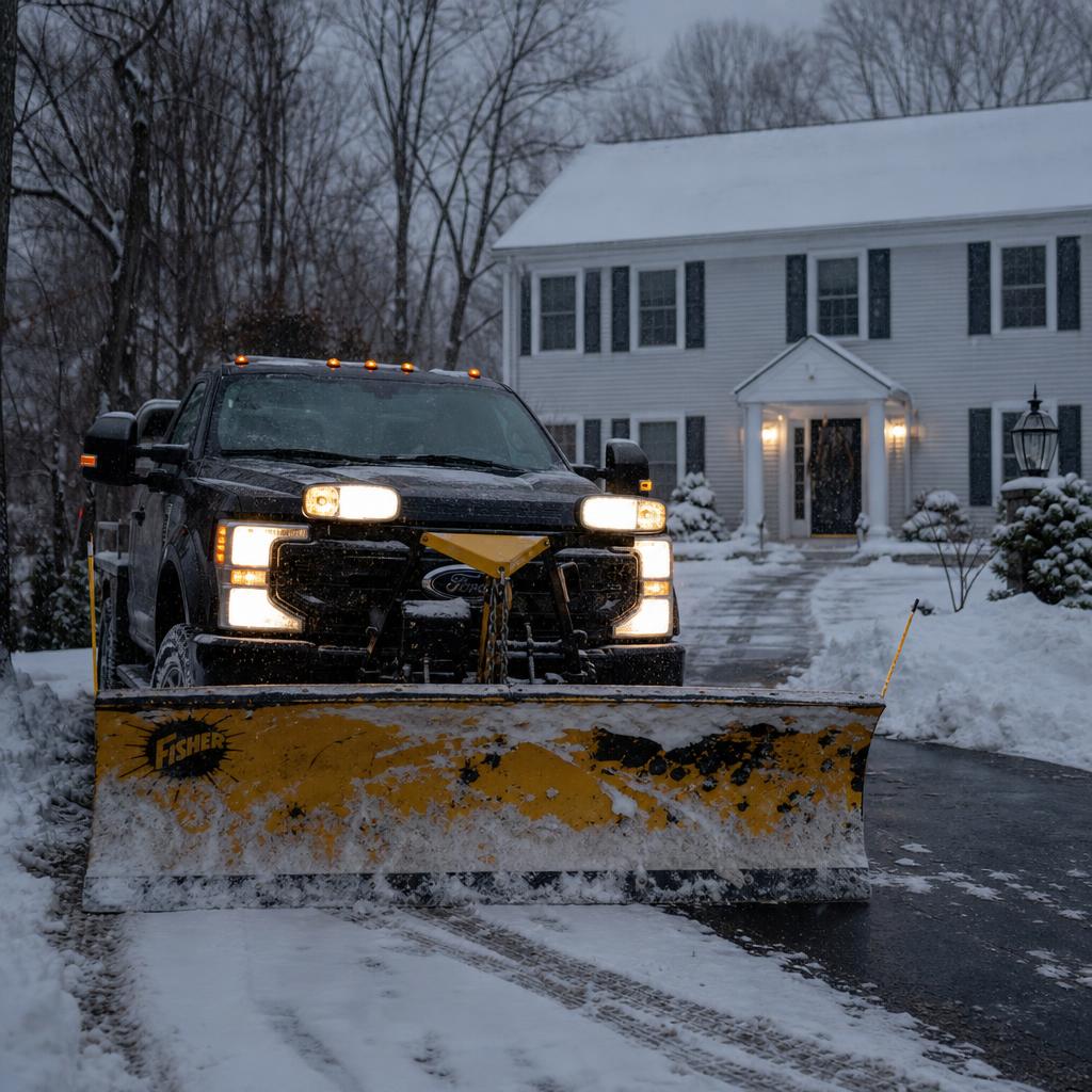 Snow Plowing & Salting